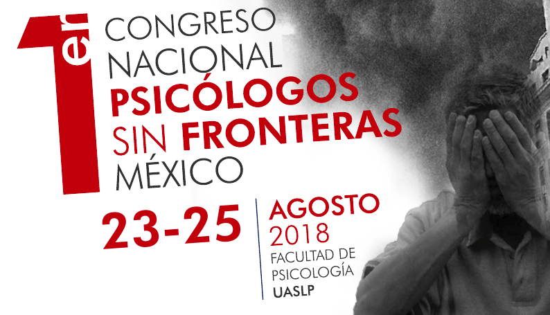 1er Congreso Nacional Psicólogos sin Fronteras México