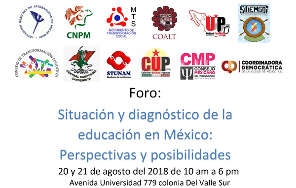 Foro: Situación y diagnóstico de la educación en México