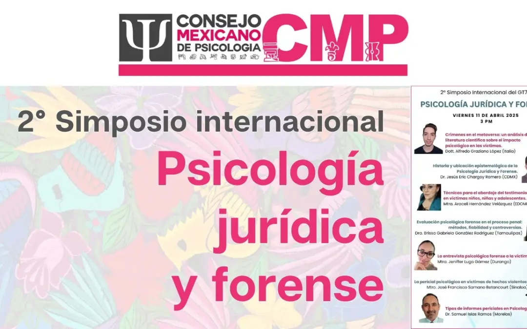 2° Simposio internacional — Psicología jurídica y forense