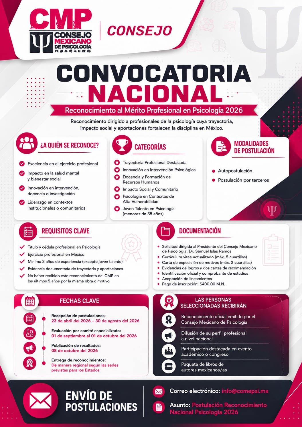 convocatoria