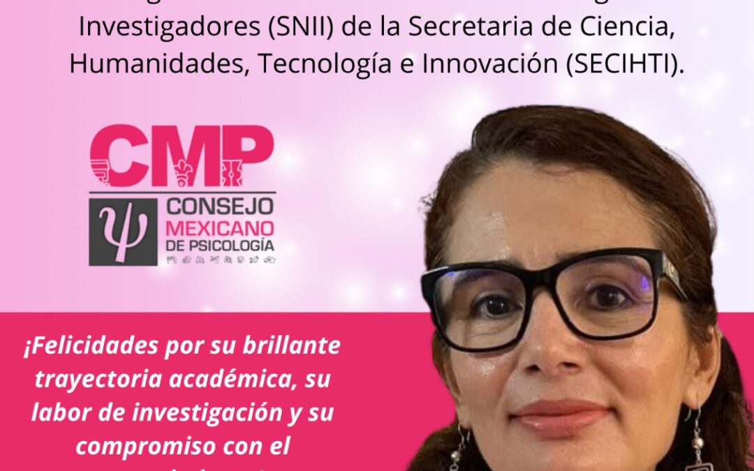 Felicitaciones, Dra. Guadalupe Antúnez Nájera