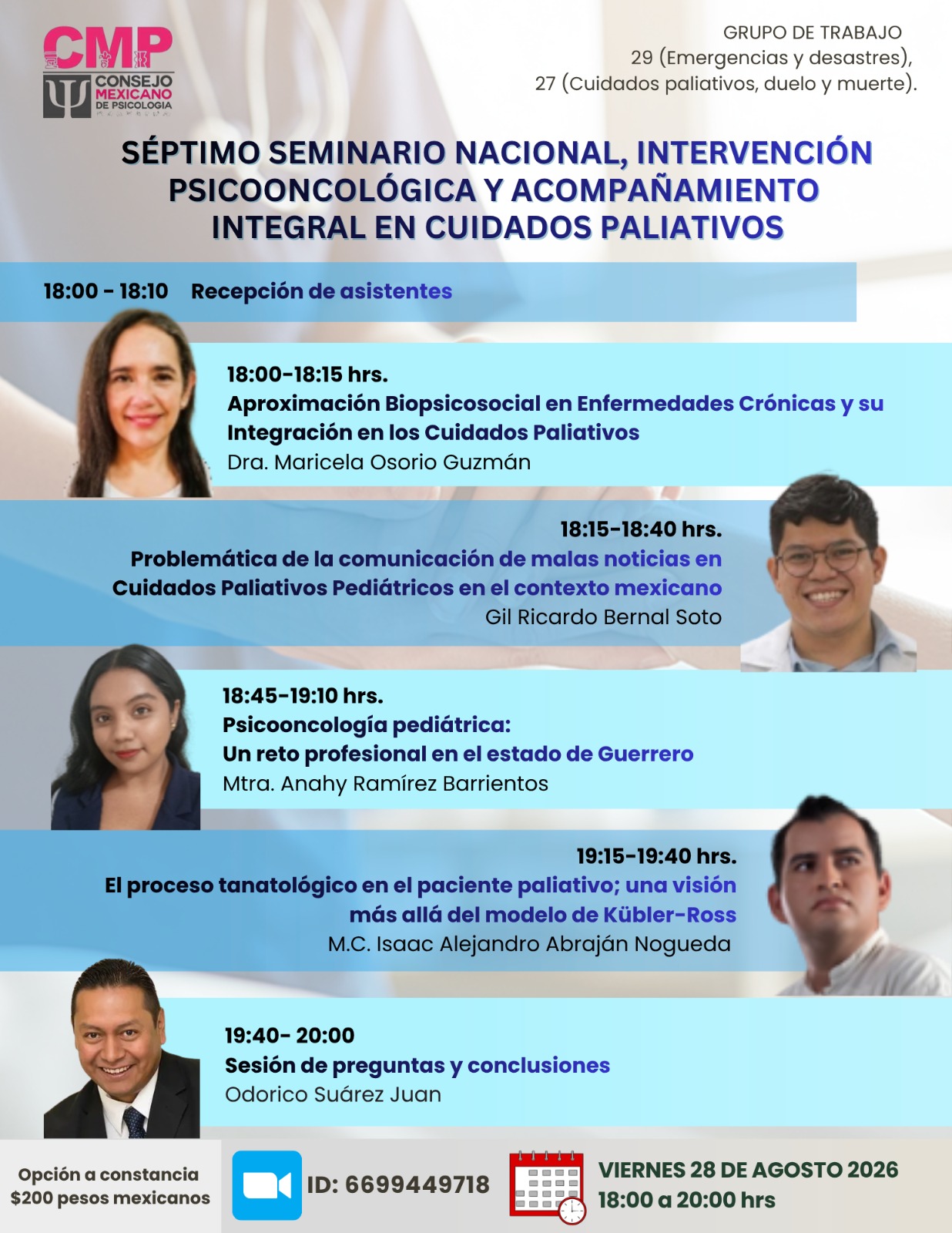 Intervención psicooncológica y acompañamiento integral en cuidados paliativos